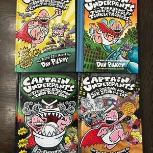 Captain Underpants Book Set by Dan Pikley